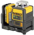 DeWalt DCE0811D1G / Aku krížový zelený laser / 2x360° / 10.8V / 1x2.0Ah XR Li-Ion (DCE0811D1G)