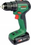 Bosch Bosch cordless drill/driver UniversalDrill 18V-60 (green/black, Li-ion battery 2.0Ah, case, POWER FOR ALL ALLIANCE)