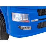 Mamido Elektrický kamión Scania R-SÉRIA 4x4 modrý