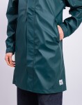 Herschel Supply Long Classic Rain Jacket Women's Dark Sea S