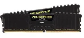 Corsair Vengeance LPX Black 32GB (2x16GB) 2400MHz / DDR4 / PC4-19200 / CL16-16-16-39 / 1.2V / XMP2.0 / s chladičom (CMK32GX4M2A2400C16)