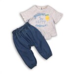 Dojčenský set dievčenský, Minoti, lemon 1, holka - 68/74 | 6-9m