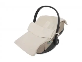 Jollein Fusak do autosedačky Basic Knit Oatmeal (025-811-68120)