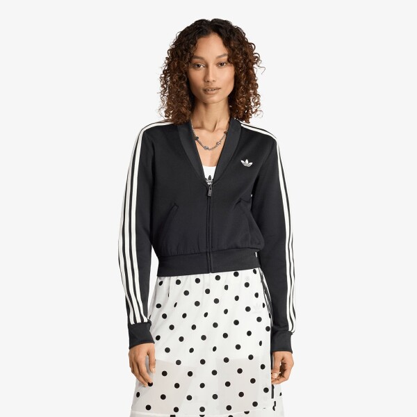 Mikina adidas V-Neck Superstar Track Top Black XS