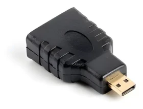 Lanberg HDMI (F) na HDMI Micro (M) čierna / Redukcia (AD-0015-BK)