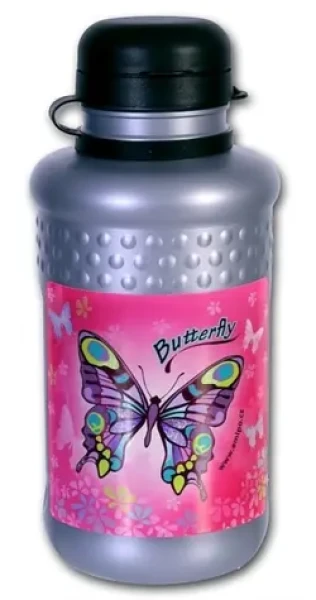 EMIPO Fľaša na pitie Butterfly 500 ml / Fľaša na pitie / plast / 18 x 7,5 cm (F-1705-3.119)