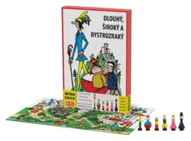 EFKO Spoločenská hra Dlhý, Široký a Bystrozraký