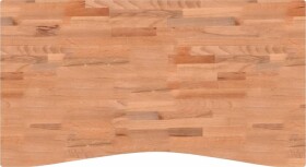 VidaXL vidaXL Brokov do biurka, 110x(55-60)x1,5 cm, lite drevo bukowe