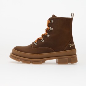 Tenisky Palm Angels Kids Pa Track Ankle Boots Brown/ Off White EUR 38