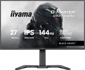 27" IIYAMA G-Master GB2741QSU-B1 čierna / LED / IPS / 2560 x 1440 / 16:9 / 1 ms / 1500:1 / 350cd-m2 / VESA (GB2741QSU-B1)