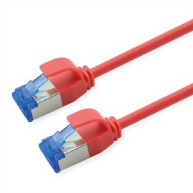 Roline 21.15.4305 RJ45 sieťové káble, prepojovacie káble CAT 6A S/FTP 5.00 m červená (jasná) flexibilný, bez halogénov, samozhášavý 1 ks; 21.15.4305