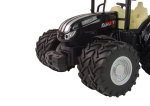 Mamido Elektrické autíčko - diaľkovo ovládaný čierny traktor 2.4G kovový.