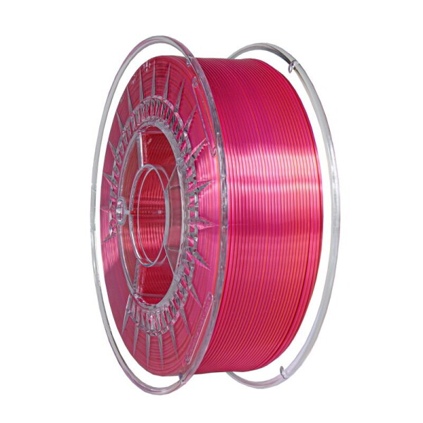 DUAL SILK filament Pink Pearl-Orange 1,75 mm Devil Design 1 kg
