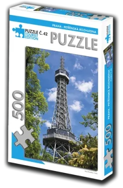 TOURIST EDITION Puzzle Petřínska rozhľadňa (č.42)