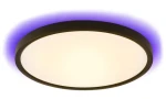 Immax NEO LITE TUDO SMART čierna / Stropné svietidlo / 60 cm / 65W / RGB / Wi-Fi / TUYA (07170-B60)