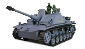 AMEWI RC tank Sturmgeschütz III modrá