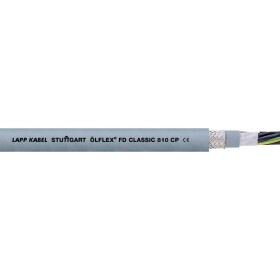 LAPP 26451/1000 vedenie ťažnej reťaze ÖLFLEX® CLASSIC FD 810 CP 4 G 1.5 mm² sivá 1000 m; 26451/1000