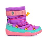 Affenzahn Snow Boot Vegan Purple/Yellow Owl zimné barefoot topánky 27 EUR