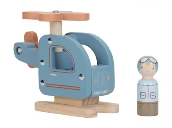 Little Dutch Helikoptéra drevená
