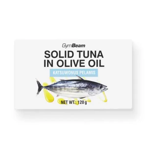 Tuniak v olivovom oleji - GymBeam (120 g) (54652-1-120g)