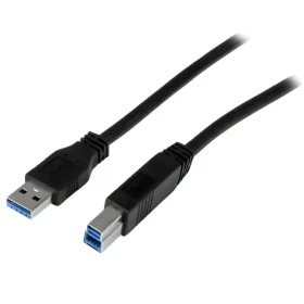 StarTech USB-A/USB-B čierna / Kábel / USB 3.0 / 1 m (USB3CAB1M)
