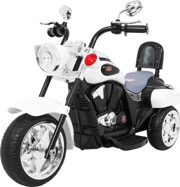 Joko elektrická motorka chopper biela