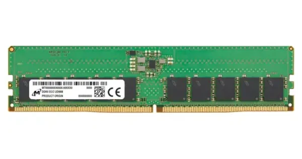 Micron MTC10C1084S1EC56BR 16 GB (1x16 GB) / DDR5 / 5600 MHz / 1Rx8 / DIMM / CL46 / ECC / 1.1V (MTC10C1084S1EC56BR)