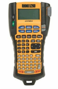 Dymo RHINO 5200 / Priemyselná tlačiareň samolepiacich štítkov / šírka pásky: 6 9 12 amp; 19mm (S0841480)