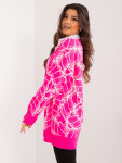 Dámsky sveter BA SW 2040.78 Neon pink - BADU Obchod one size neonová růžová
