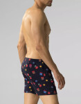 Boxerky Atlantic 2GMB-006 A'2 S-2XL tmavě modrá a smaragdová S