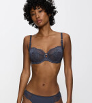 Dámska podprsenka Wild Peony Florale Bra W - GRAY - sivá 00DK - TRIUMPH GRAY 75C