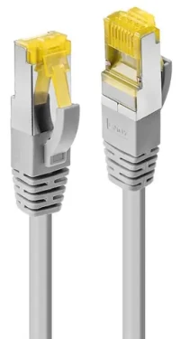 Lindy S/FTP Cat7 20 m šedá / Patch kabel / RJ-45 / LSZH / 600 MHz (47270)