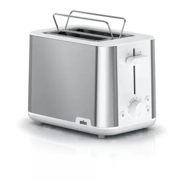 Braun PurShine HT1510.WH biela / Hriankovač / 900 W / 2 hrianky / regulácia opekania / aut. vypnutie (0X23010033)