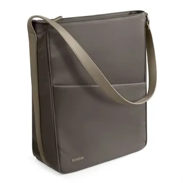 Tomtoc Tote Backpack šedohnedá / Batoh na notebook / 14" (H63C1K1)