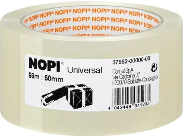 Tesa NOPI Universal / Lepiaca páska / 66 m / 50 mm / transparentná (57952-00000-00)