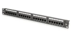 Digitus CAT6 Class E / Patch panel / netienený / 24 portov RJ45 / 1U (DN-91624U-CR)