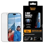 PanzerGlass 2-way Privacy iPhone 17/18 Pro / Ochranné sklo / Ultra-Wide Fit / FastFit s aplikačným boxom (PG28448)
