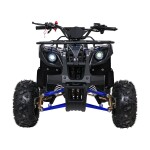 Mamido Detská benzínová štvorkolka RamiGO WILDPEAK 110CC čierno-modrá