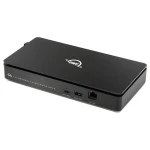 OWC Thunderbolt 5 Dual Network Dock čierna / Dokovacia stanica / Thunderbolt 5 / 3x RJ-45 / 3x USB-A / USB-C (OWCTB5DK11PD210G)