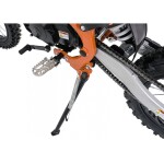 Mamido Detská benzínová motorka RamiGO ULTRA 66 125CC oranžová