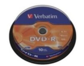 Verbatim 10ks DVD-R 4.7GB 16x / Spindl (43523)