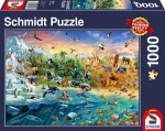 Schmidt Puzzle Kráľovstvo zvierat