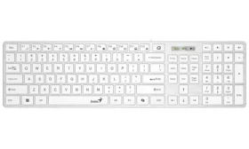 Genius Slimstar 126 biela / Drôtová / Copilot / USB / CZ+SK layout (31310017427)