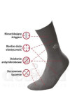 Ponožky DEOMED COTTON SILVER+ Ash 39-42