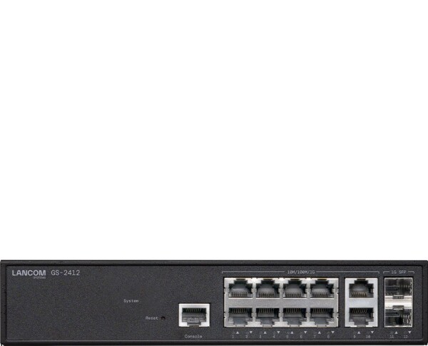 LANCOM Systems LANCOM GS-2412 2.2 Fully Managed Access Switches 2000 series
