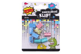 Klip kancelársky 10 ks, 15 mm, TOTO, W834611