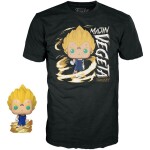 Funko POP! & Tee Box: DBZ- Majin Vegeta (GITD) M