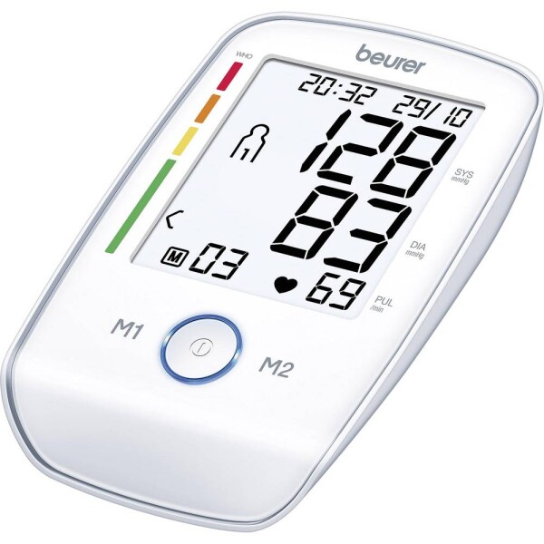 Beurer BM 45 tlakomer na paži / plne automatický / pulzomer / detekcia arytmie / pamäť 2x60 miest (BEU-BM45)