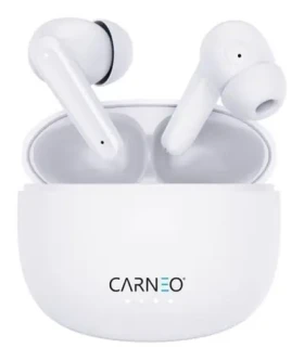 CARNEO HERO pods bílá / Sluchátka do uší / ANC / Bluetooth 5.3 / výdrž 6 h (8588009299387)