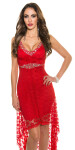 Red-Carpet-Look!Sexy Koucla dress with Rhinestones red S